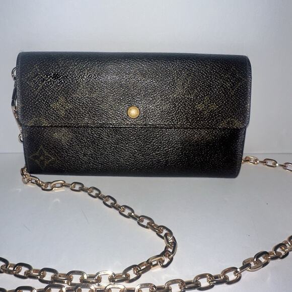Louis Vuitton Handbags - Authentic Vintage Louis Vuitton Sarah Portefeuille Monogram Wallet-chain include